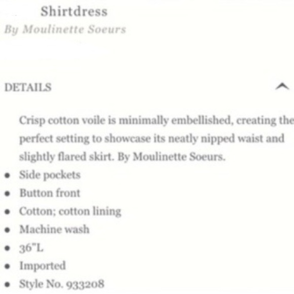 Anthro Moulin Sours 100% Cotton Kelly Green Button Down A-Line Shirt Dress - Picture 10 of 12